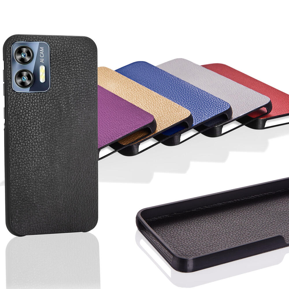 Чехол Бампер Oukitel C35 (с накладкой Эко-кожа)