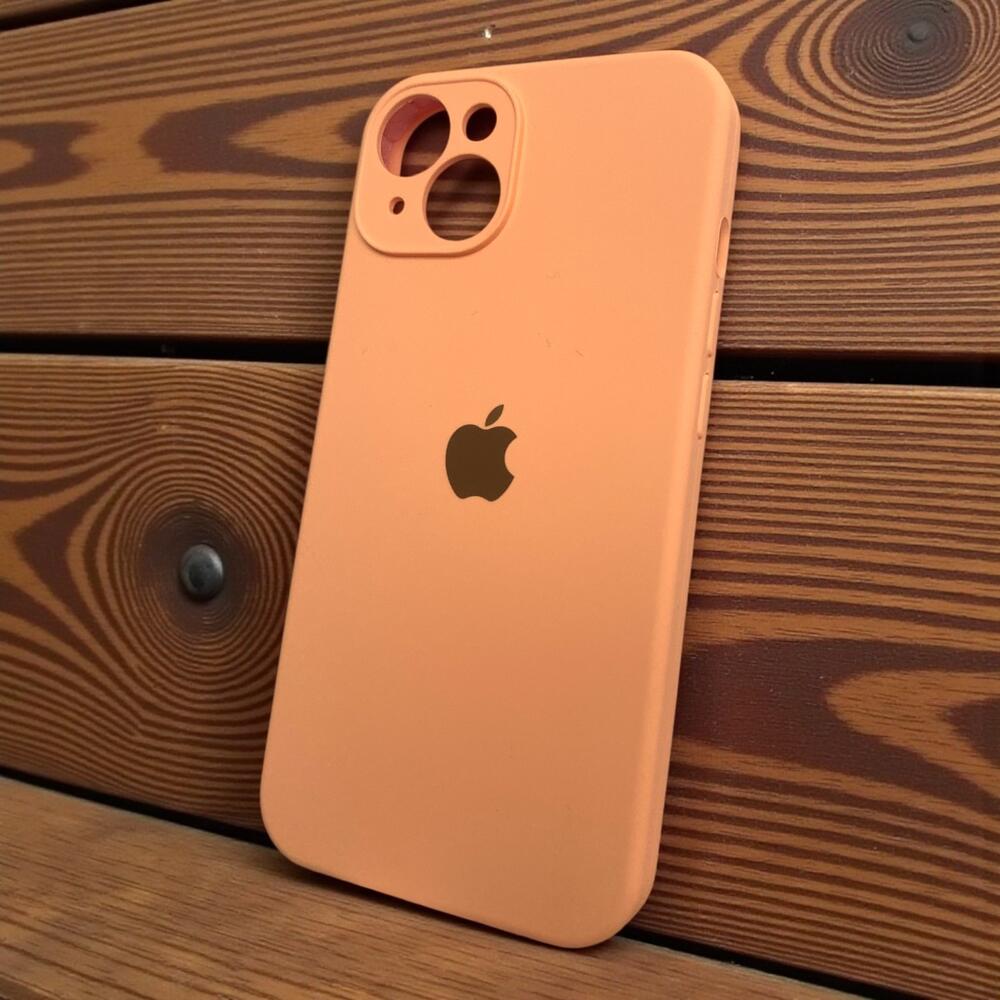 Силиконовый чехол Protective для Apple iPhone 14 Оранжевий