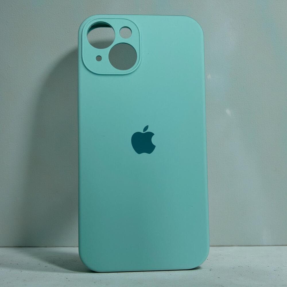 Силиконовый чехол Protective для Apple iPhone 14 Бирюзовый