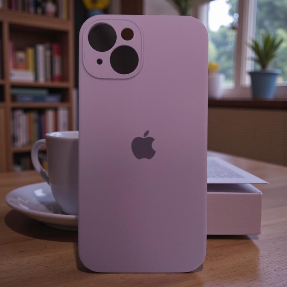Силиконовый чехол Protective для Apple iPhone 14 Лиловый