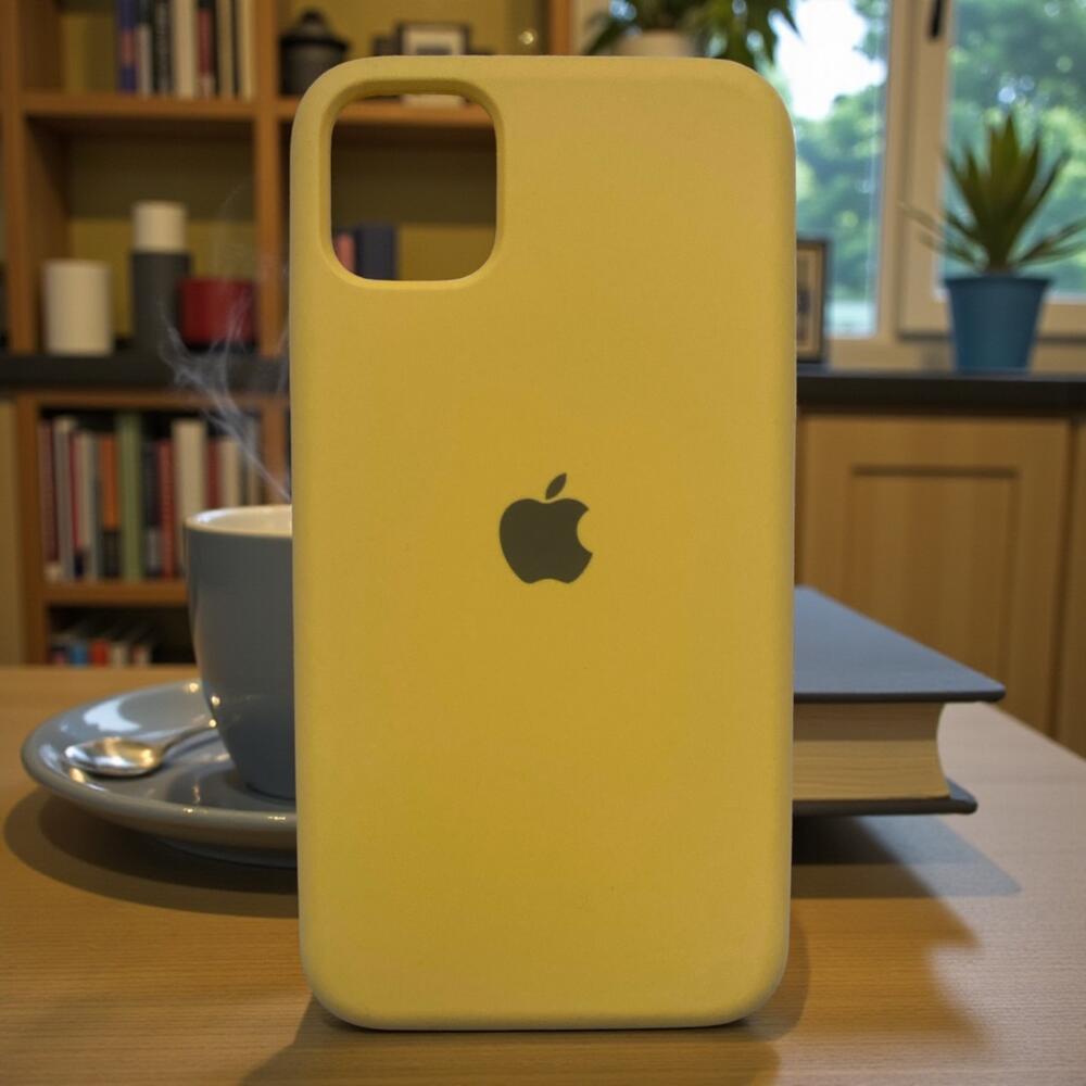 Силиконовый чехол Protective для Apple iPhone 11 Yellow