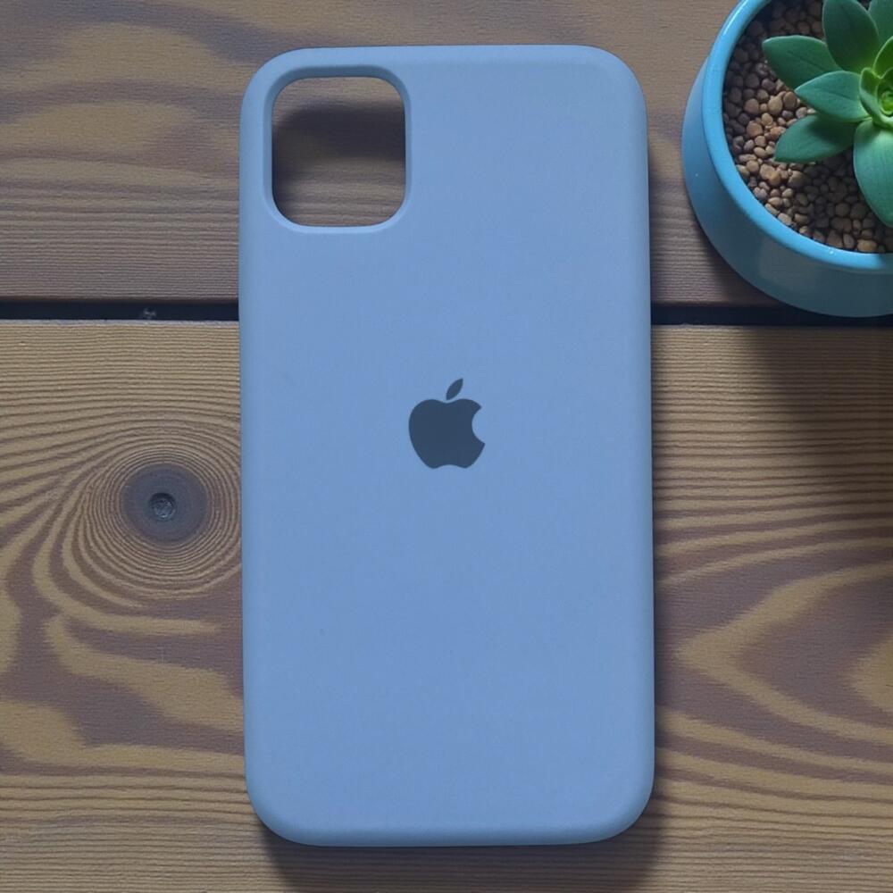 Силиконовый чехол Protective для Apple iPhone 11 Lilac Blue