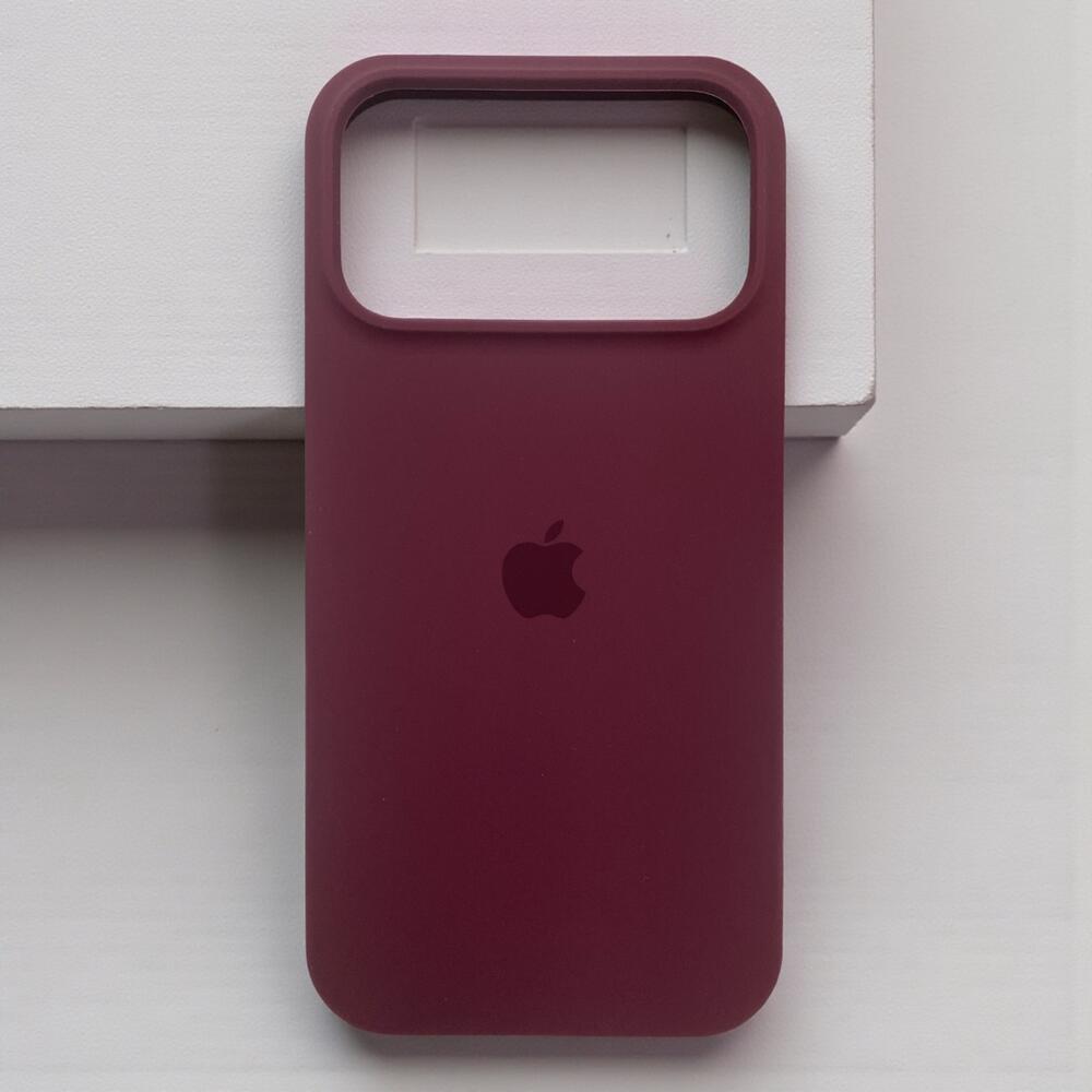 Силиконовый чехол Protective для Apple iPhone 17 Pro Max Plum