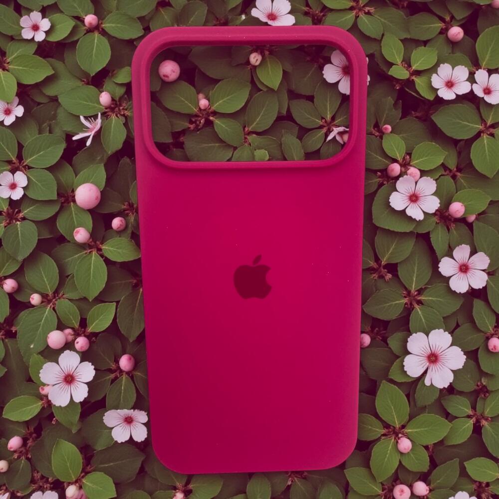 Силиконовый чехол Protective для Apple iPhone 17 Pro Max Rose Red