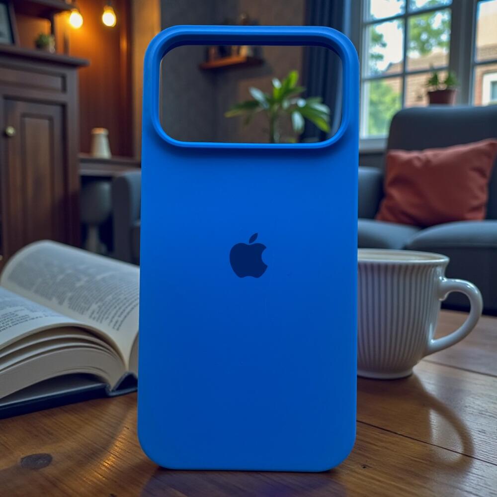 Силиконовый чехол Protective для Apple iPhone 17 Pro Max Capri Blue