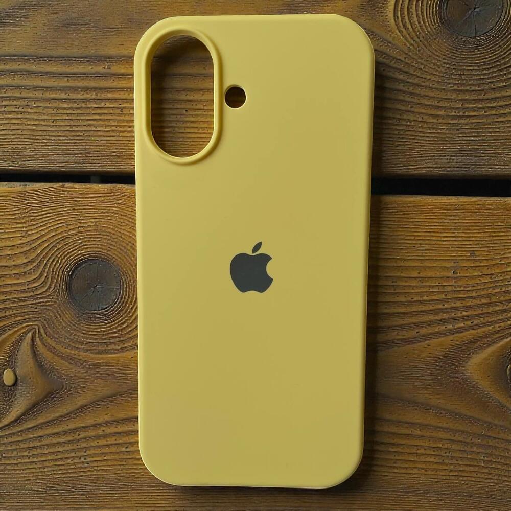 Силиконовый чехол Protective для Apple iPhone 17 Yellow