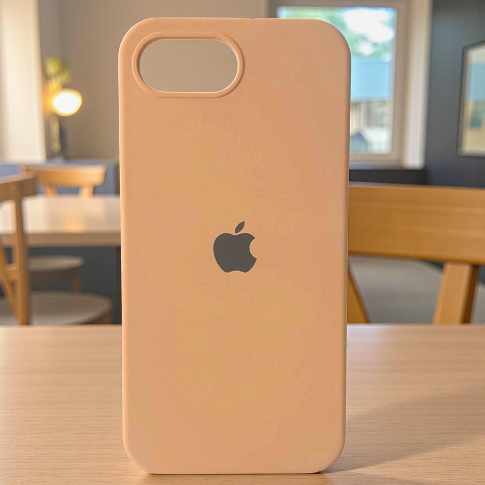 Силиконовый чехол Protective для Apple iPhone 16е Cantaloupe
