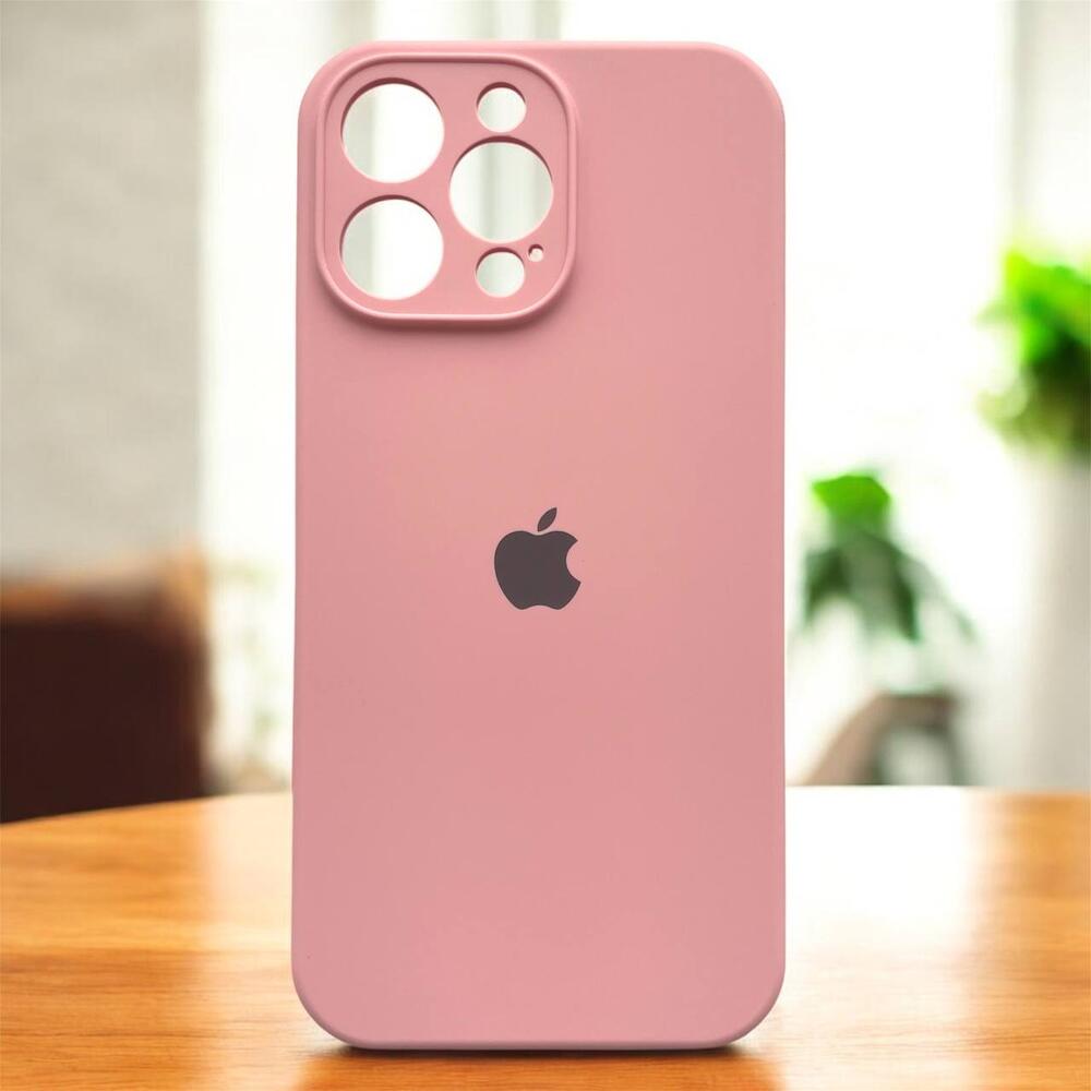 Силиконовый чехол Protective для Apple iPhone 16 Pro Max Light Pink