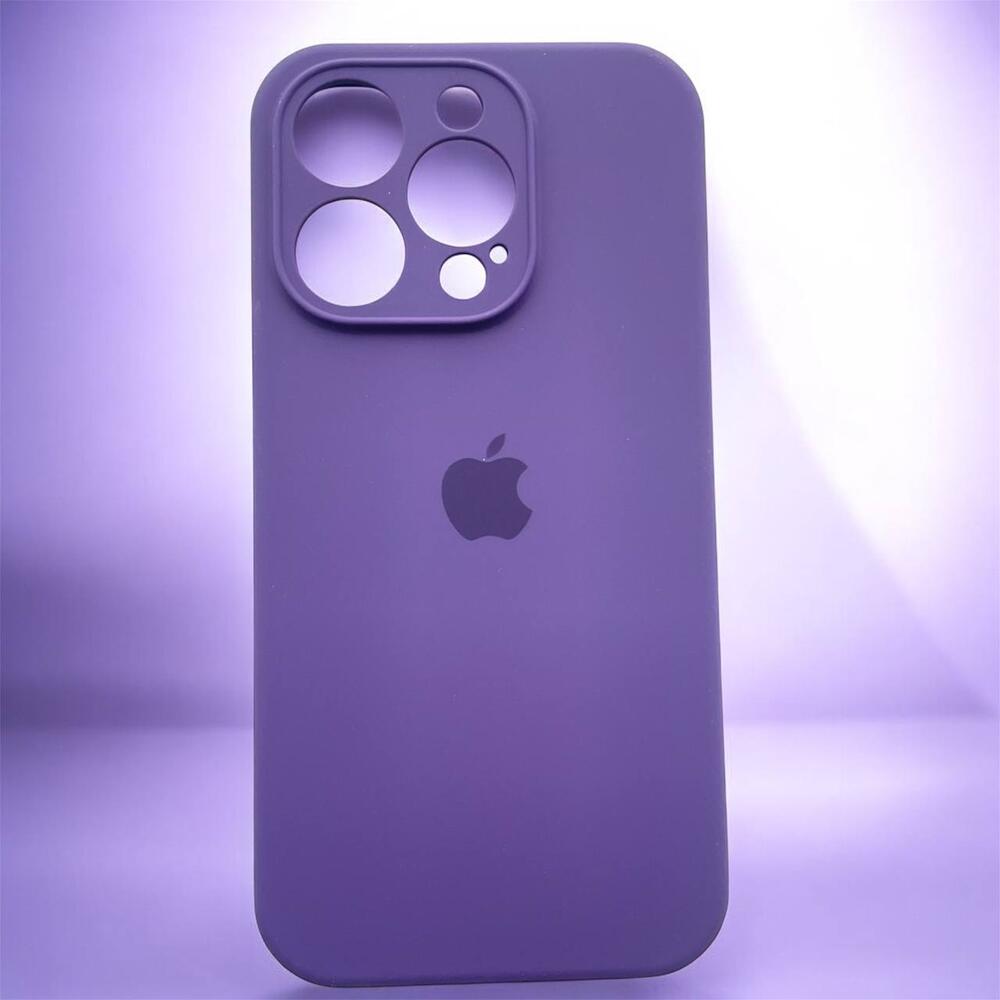 Силиконовый чехол Protective для Apple iPhone 15 Pro Amethyst