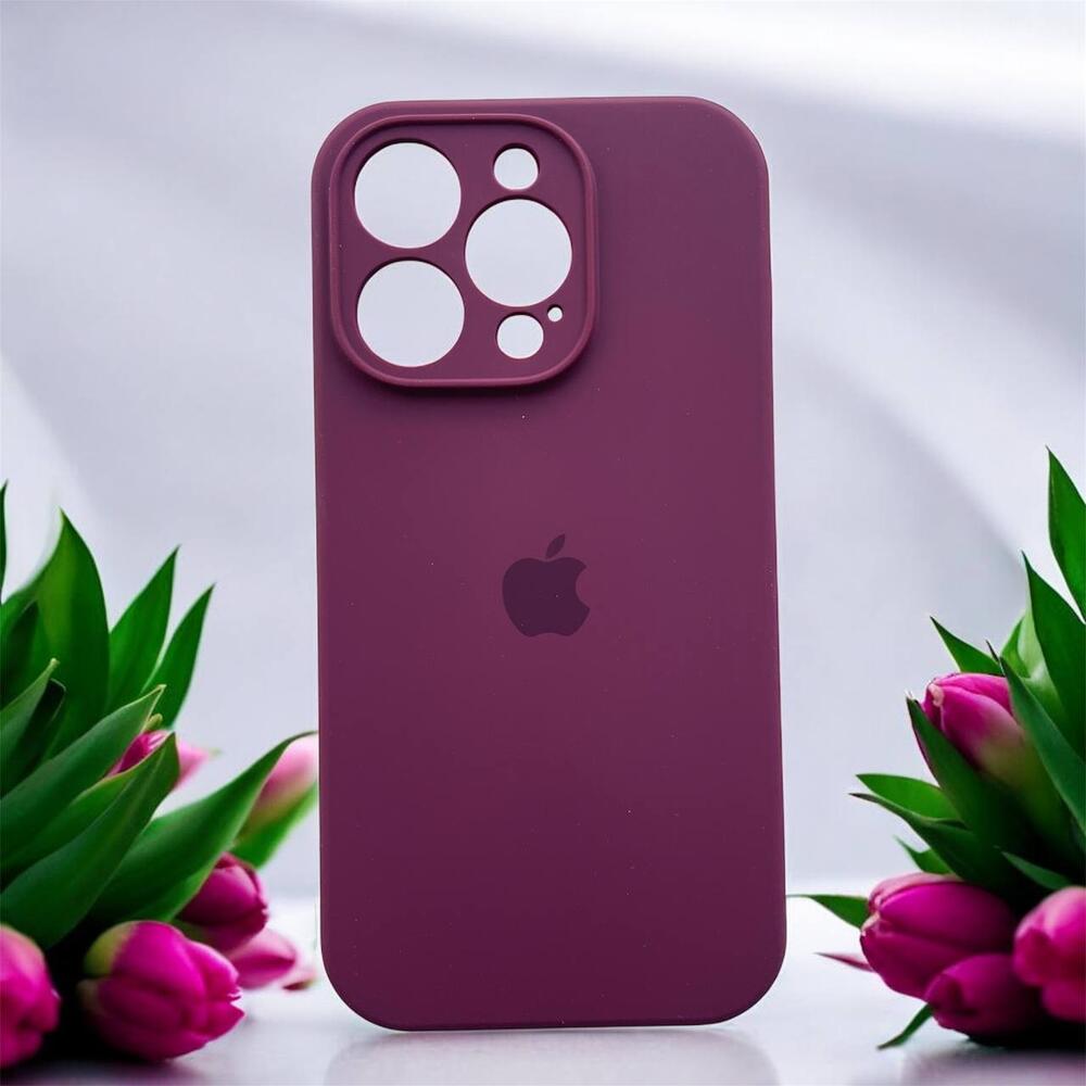 Силиконовый чехол Protective для Apple iPhone 13 Pro Plum