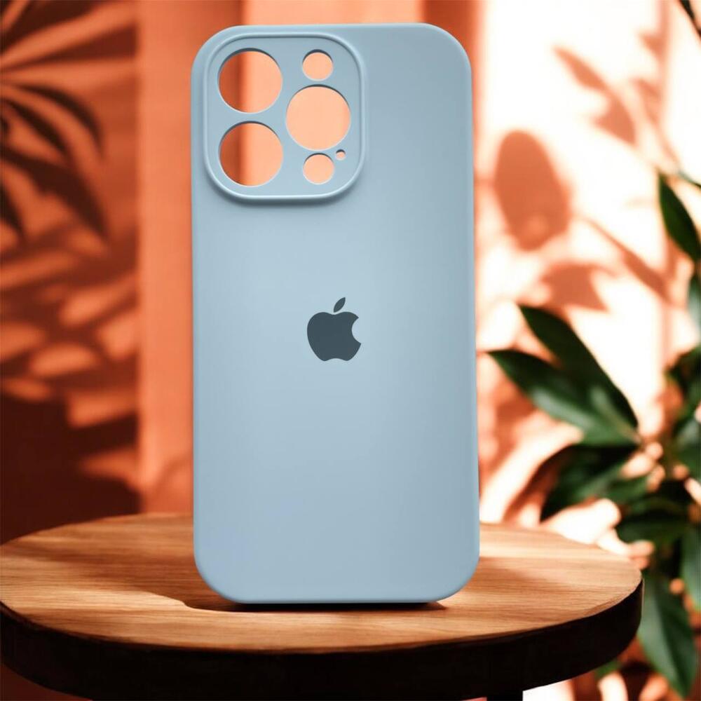 Силиконовый чехол Protective для Apple iPhone 14 Pro Lilac Blue