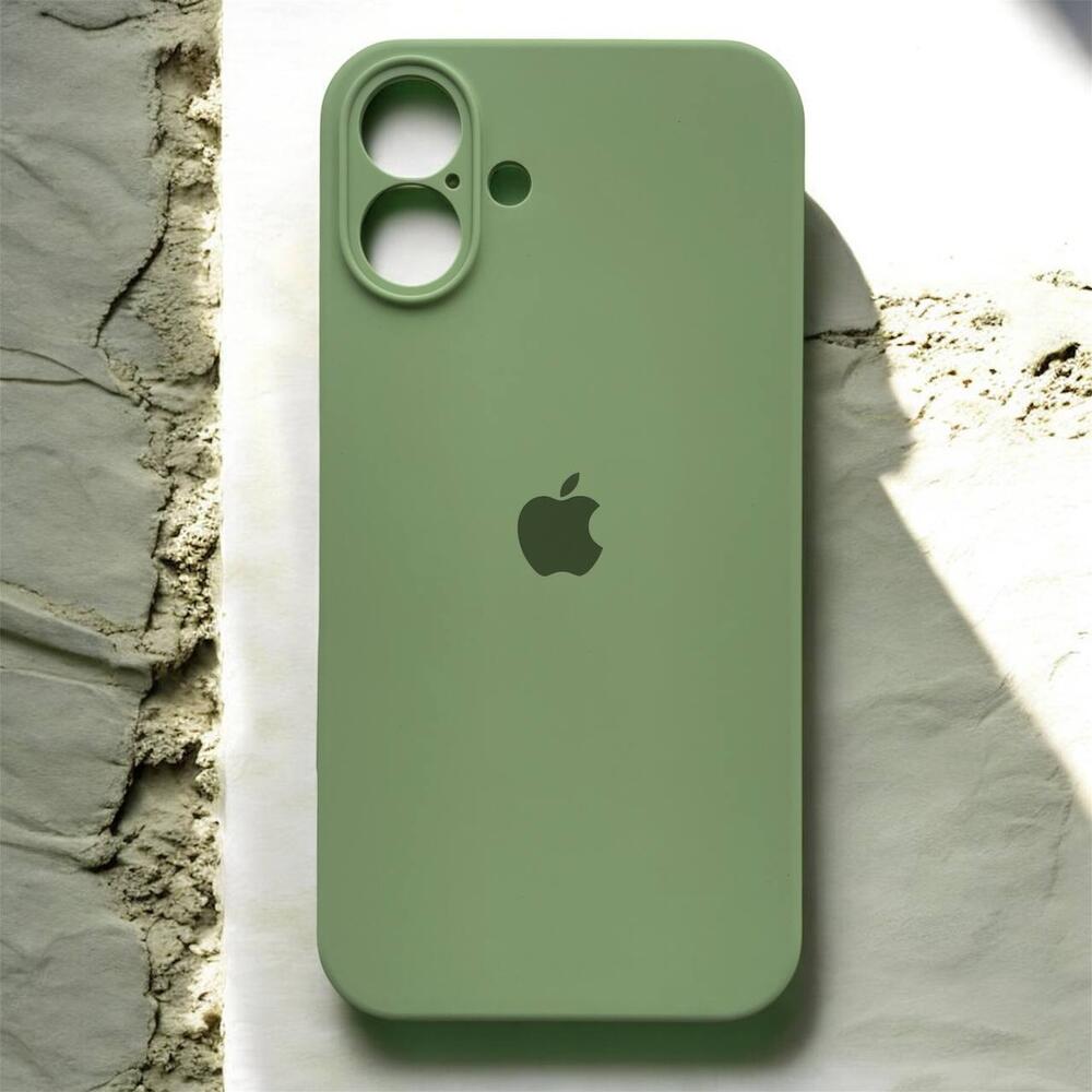 Силиконовый чехол Protective для Apple iPhone 16 Plus Mint