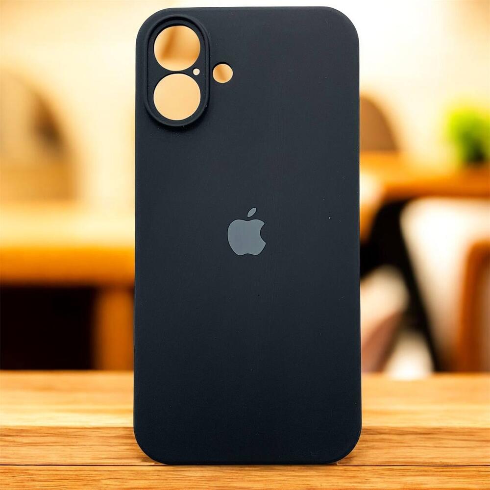 Силиконовый чехол Protective для Apple iPhone 16 Plus Black