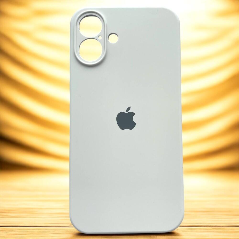 Силиконовый чехол Protective для Apple iPhone 16 Plus White