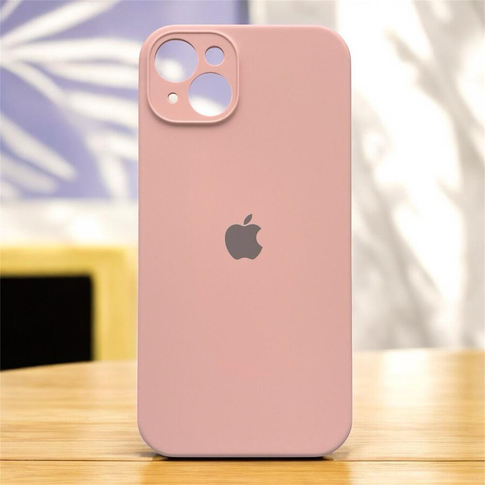 Силиконовый чехол Protective для Apple iPhone 14 Plus Pink Sand