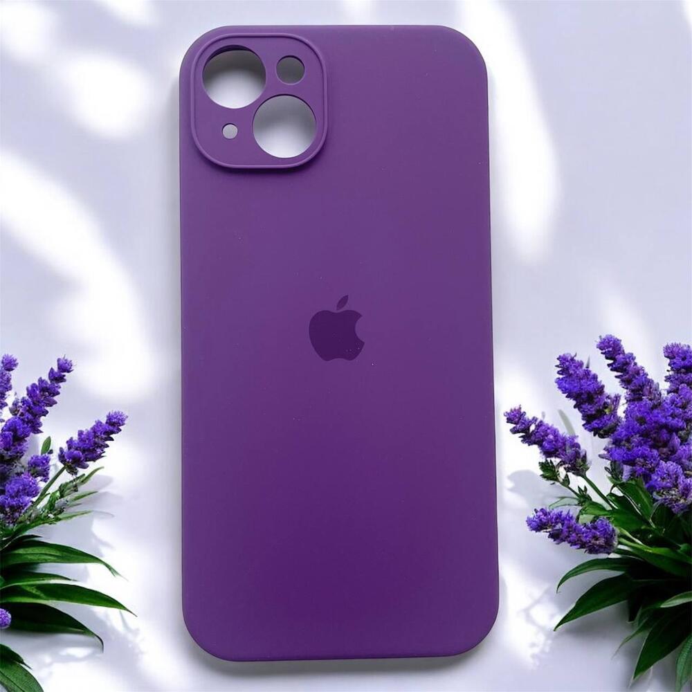 Силиконовый чехол Protective для Apple iPhone 14 Plus Grape