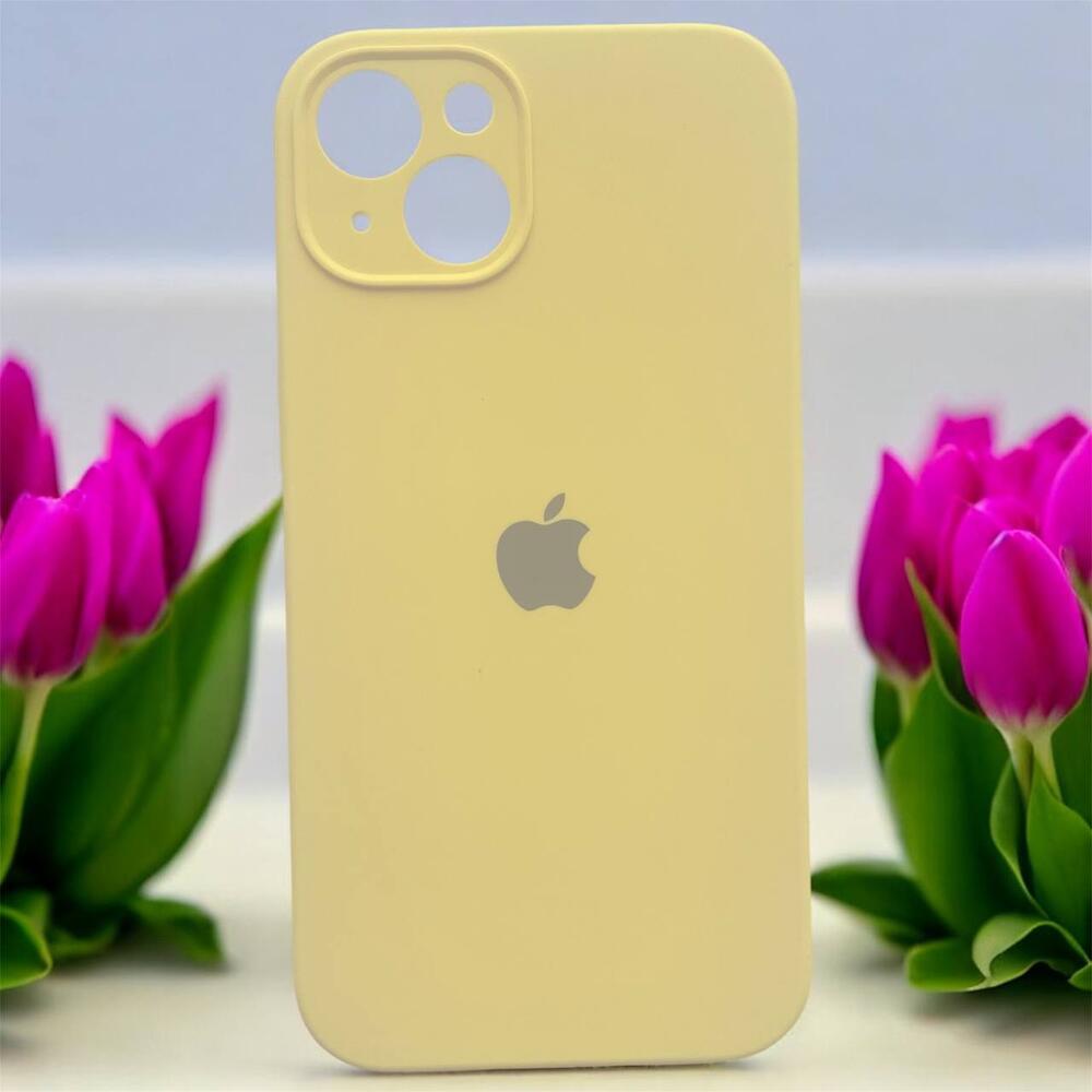 Силиконовый чехол Protective для Apple iPhone 14 Plus Mellow Yellow