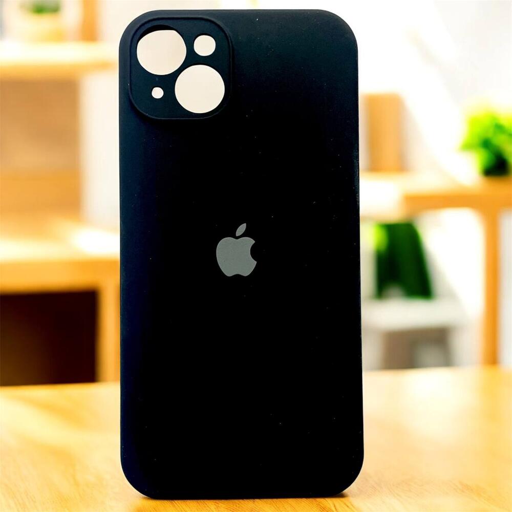 Силиконовый чехол Protective для Apple iPhone 15 Plus Black