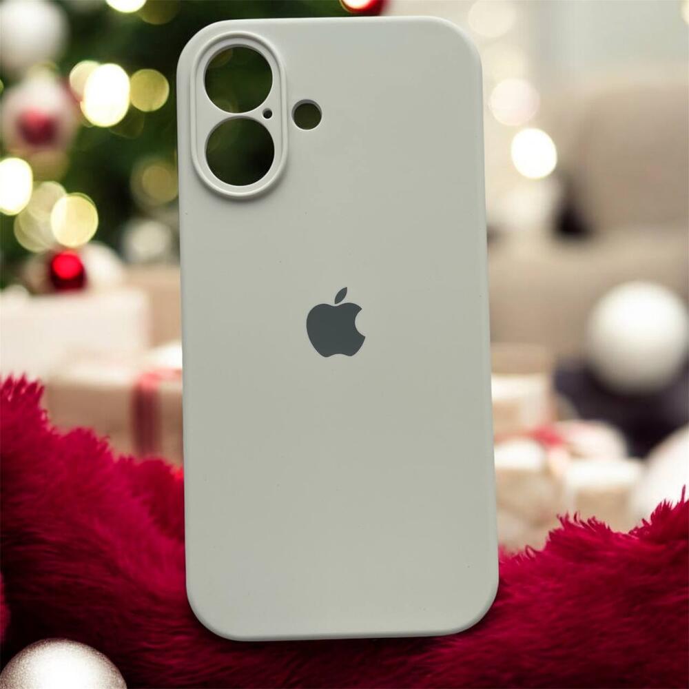 Силиконовый чехол Protective для Apple iPhone 16  White