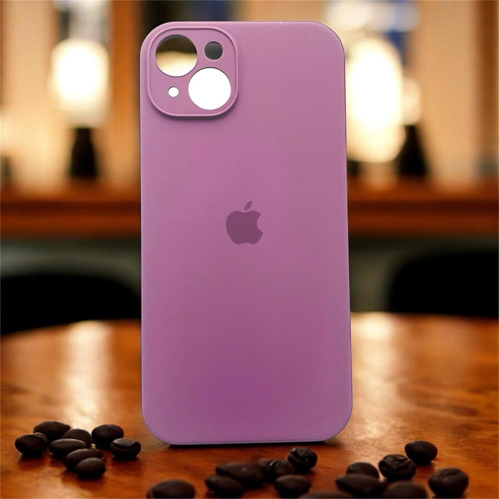 Силиконовый чехол Protective для Apple iPhone 15 Lilac Pride