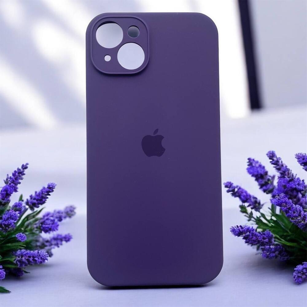 Силиконовый чехол Protective для Apple iPhone 15 Amethyst