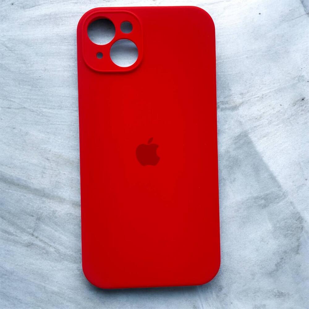 Силиконовый чехол Protective для Apple iPhone 15 Red