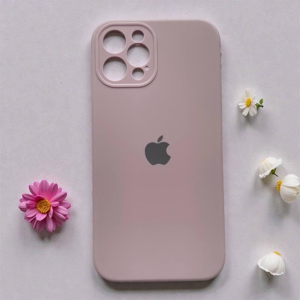 Силиконовый чехол Protective для Apple iPhone 12 Pro Pink Send
