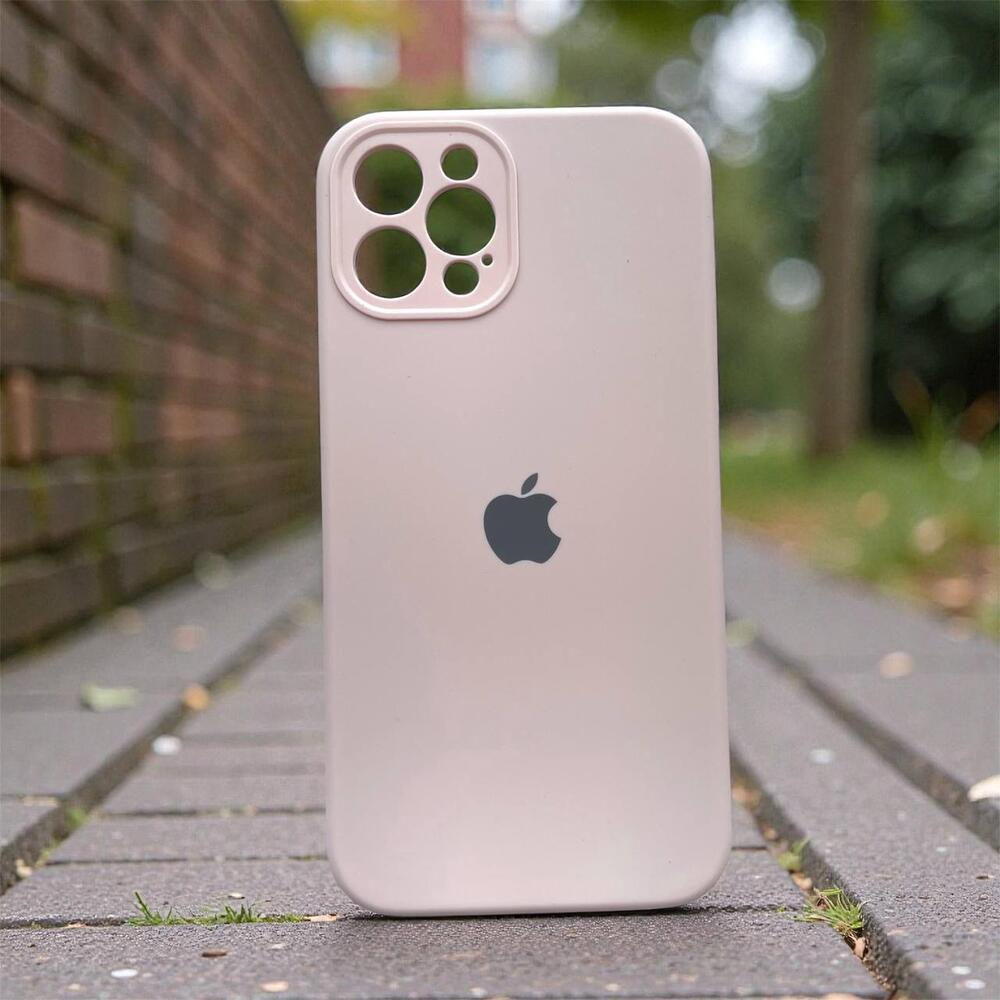 Силиконовый чехол Protective для Apple iPhone 12 Pro Chalk Pink