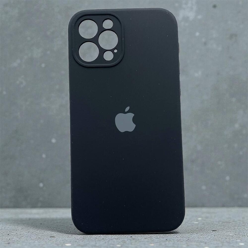 Силиконовый чехол Protective для Apple iPhone 12 Pro Black
