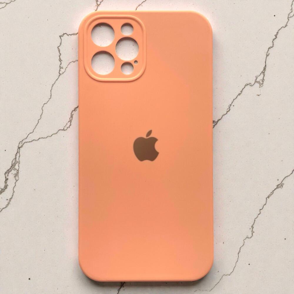 Силиконовый чехол Protective для Apple iPhone 12 Pro Cantaloupe