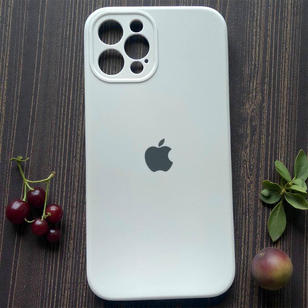 Силиконовый чехол Protective для Apple iPhone 12 Pro White