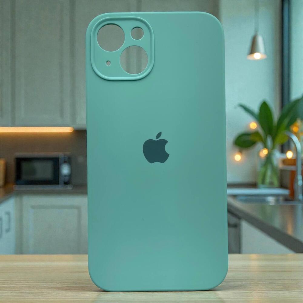 Силиконовый чехол Protective для Apple iPhone 13 Marine Green