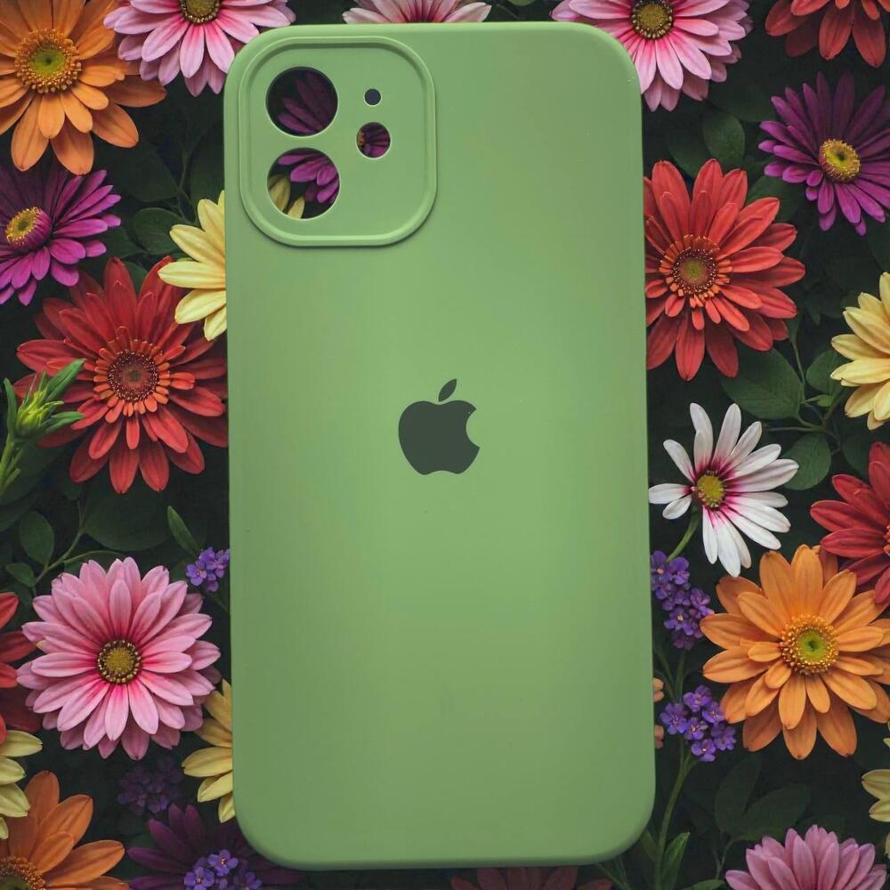 Силиконовый чехол Protective для Apple iPhone 12 Mint
