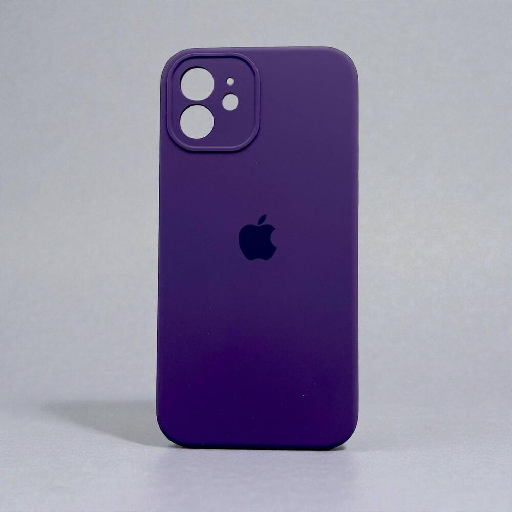 Силиконовый чехол Protective для Apple iPhone 12 Amethyst