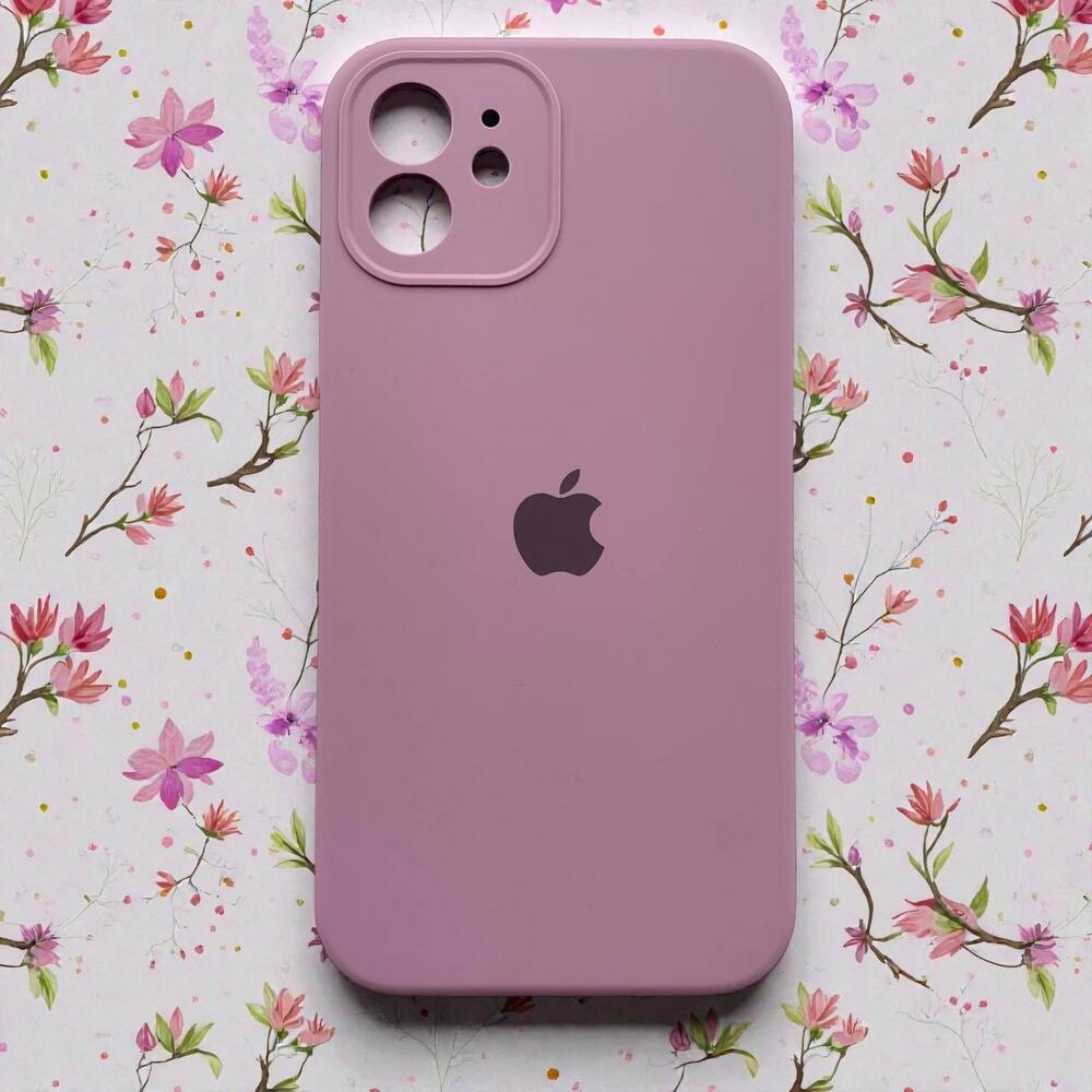 Силиконовый чехол Protective для Apple iPhone 12 Lilac Pride