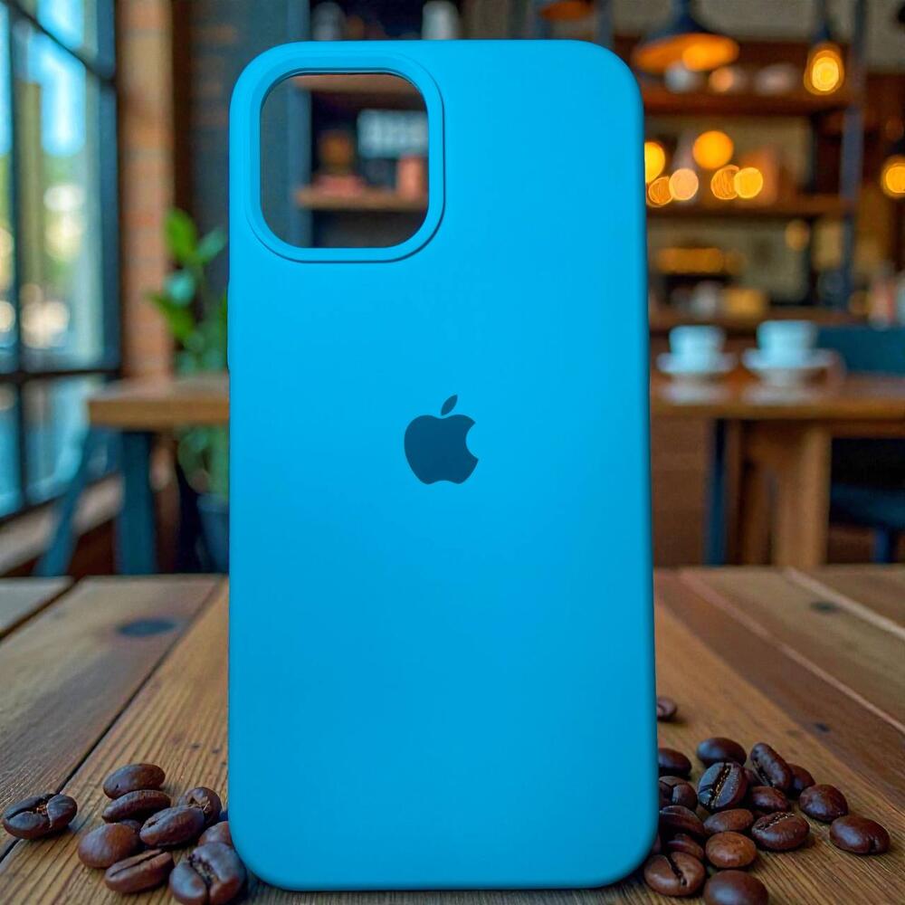 Силиконовый чехол Protective для Apple iPhone 12 Pro Max Blue