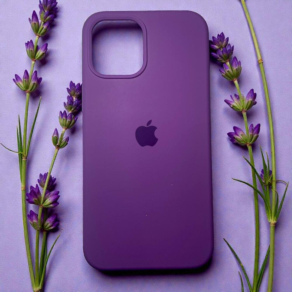 Силиконовый чехол Protective для Apple iPhone 12 Pro Max Grape
