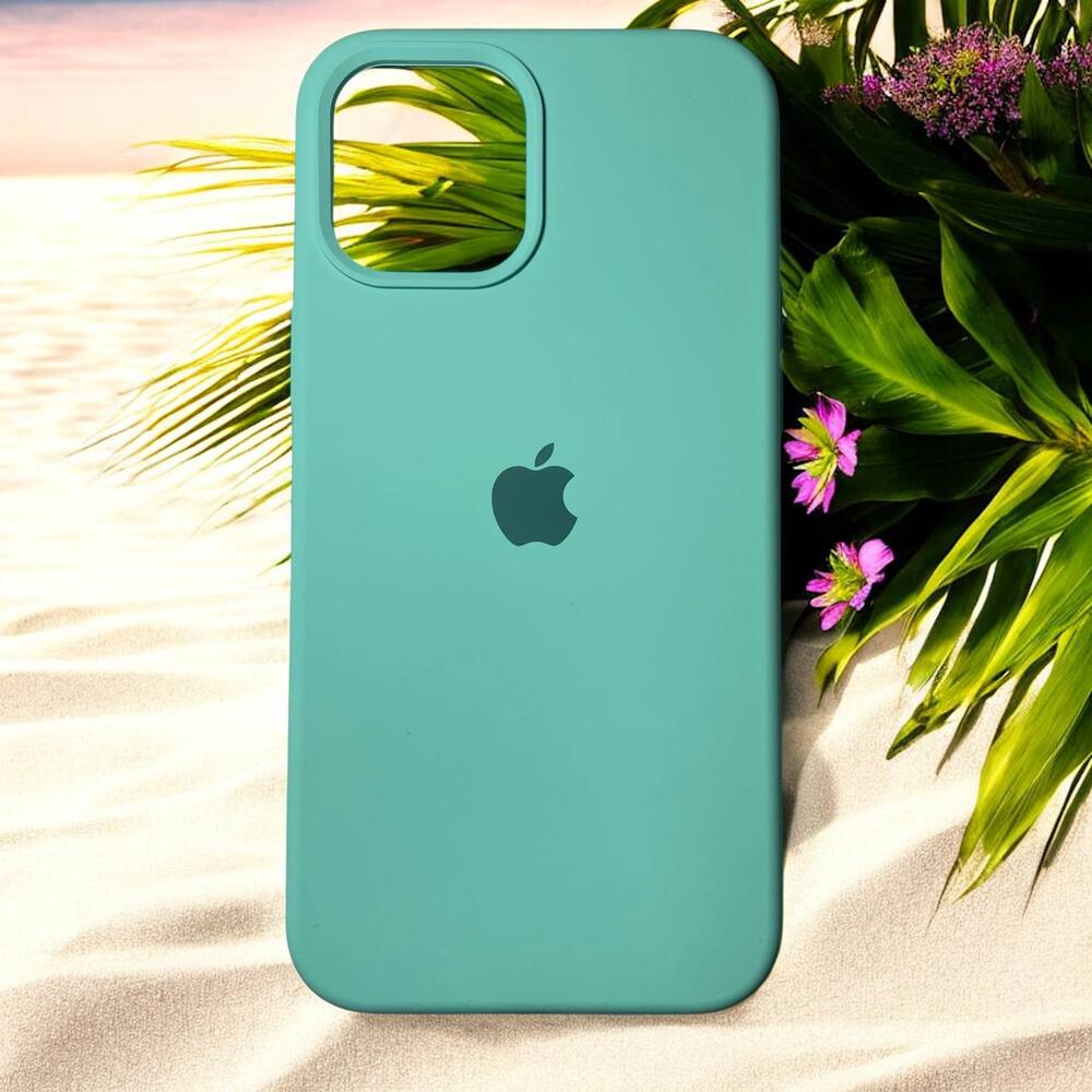 Силиконовый чехол Protective для Apple iPhone 12 Pro Max Marine Green