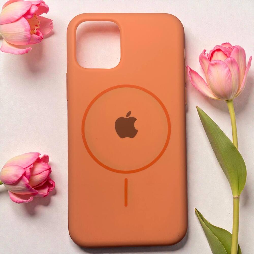 Силиконовый чехол Protective для Apple iPhone 11 Pro Papaya