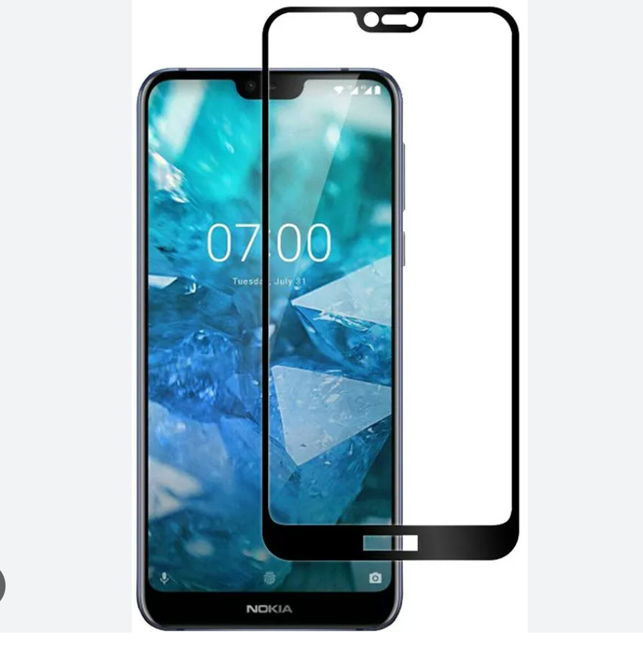 Nokia 7.1 Защитное Стекло Full Glue Original