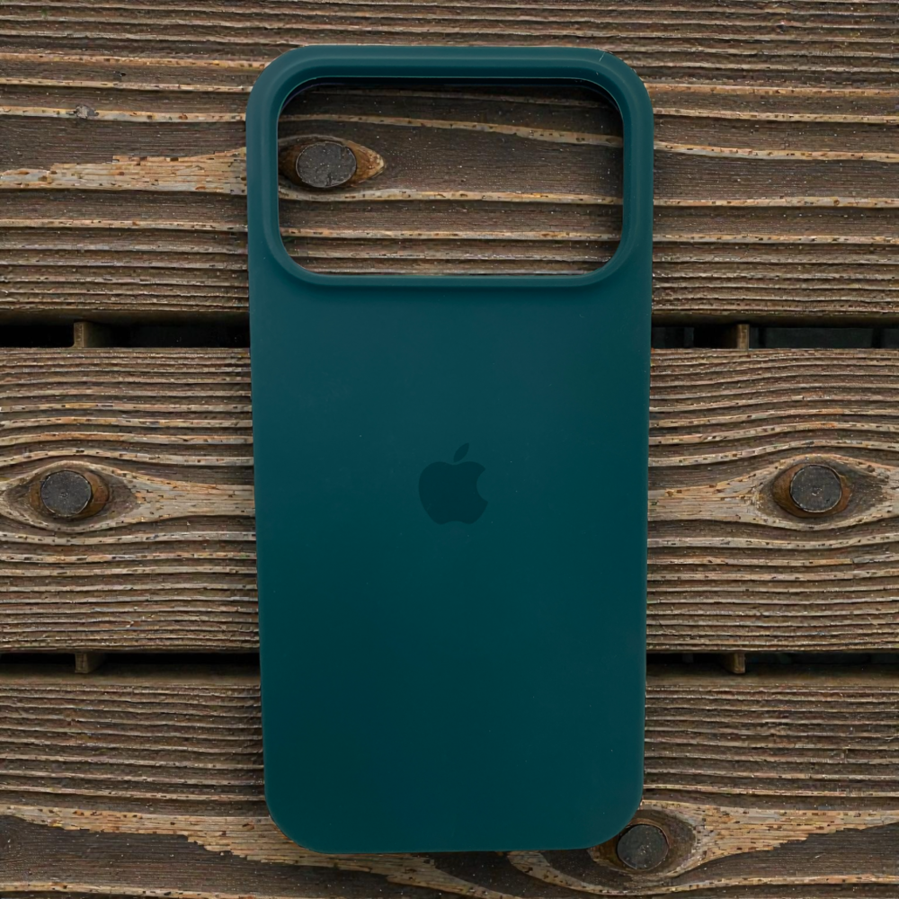 Силиконовый чехол Protective для Apple iPhone 17 Pro Max Forest green (уценка)