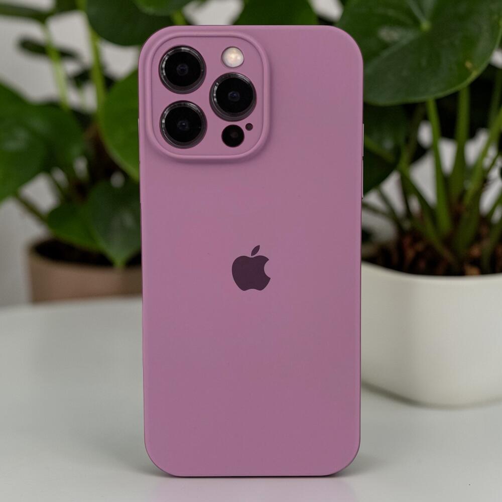 Силиконовый чехол Protective для Apple iPhone 16 Pro Max Lilac Prade