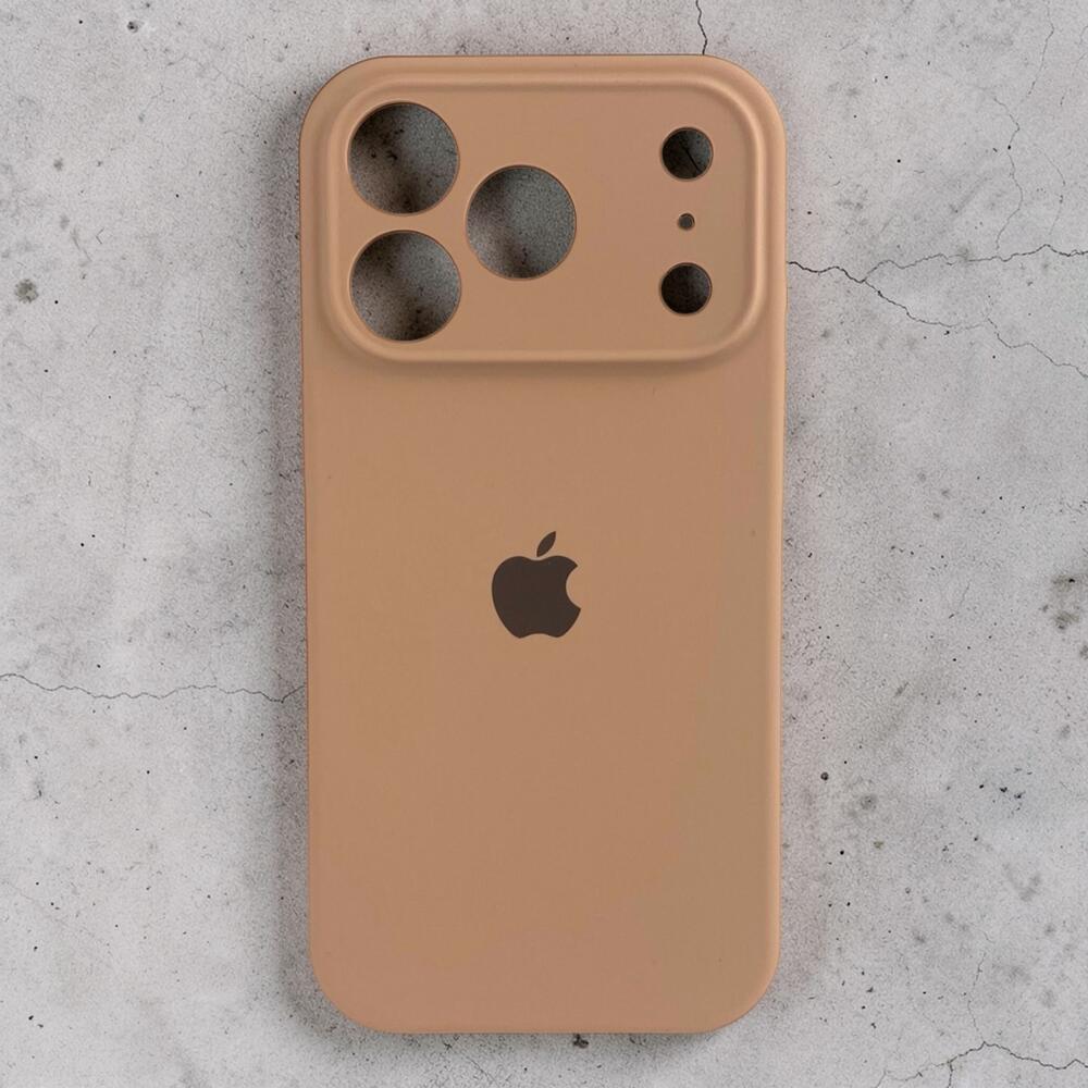 Силиконовый чехол Protective для Apple iPhone 17 Pro Desert Gold