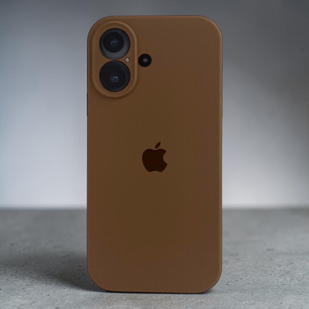 Силиконовый чехол Protective для Apple iPhone 17 Brown