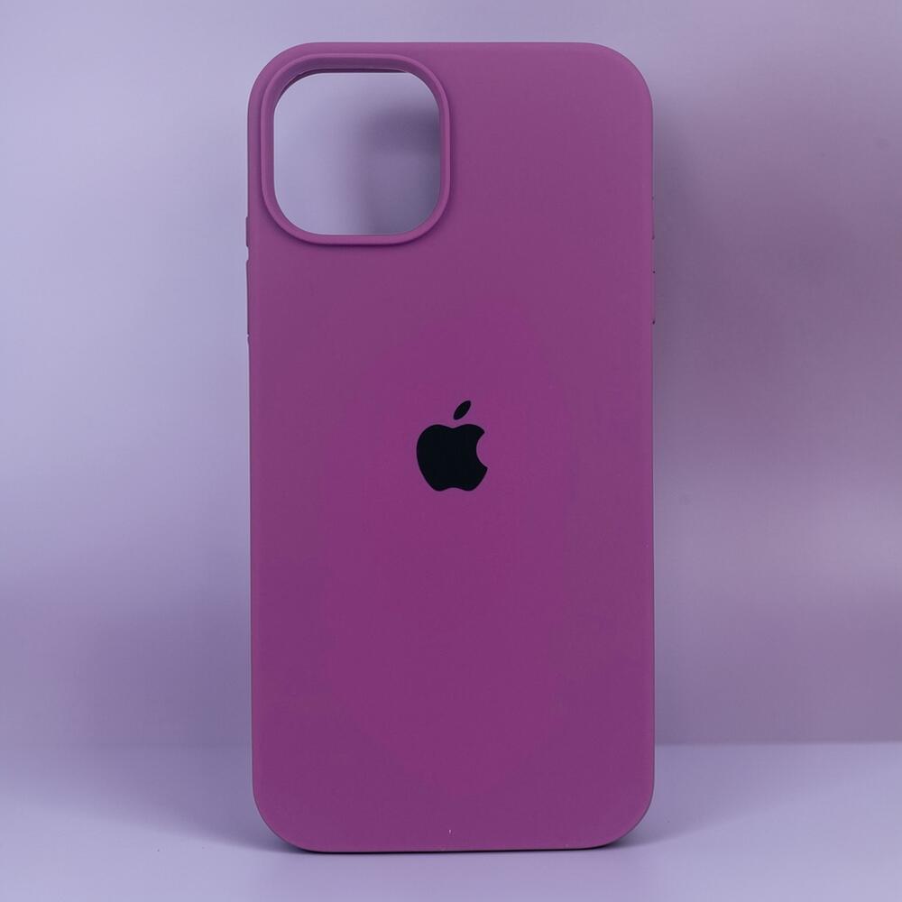 Силиконовый чехол Protective для Apple iPhone 14 SK-Lilac