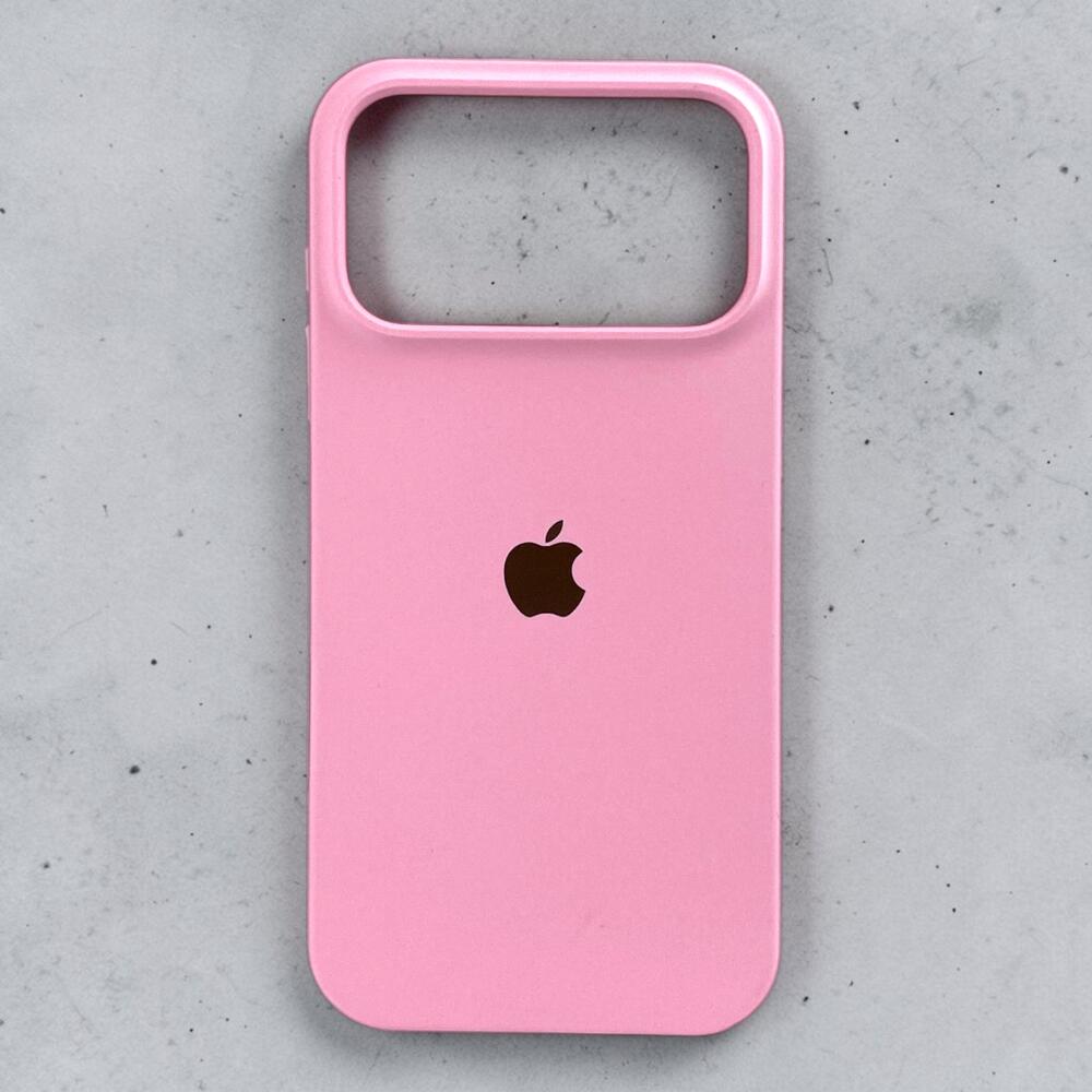 Силиконовый чехол Protective для Apple iPhone 17 Pro Max Light pink