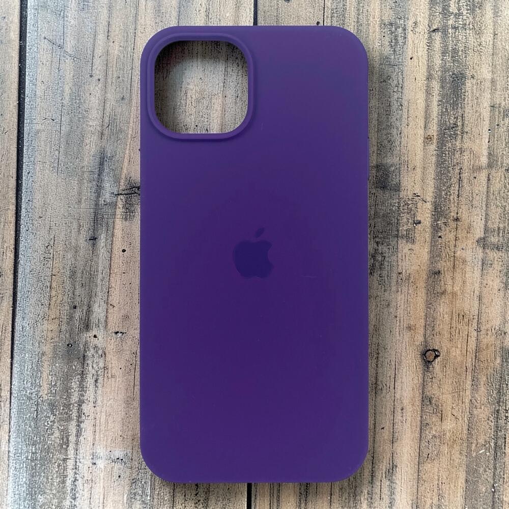 Силиконовый чехол Protective для Apple iPhone 14 Pro SK-Dark purple