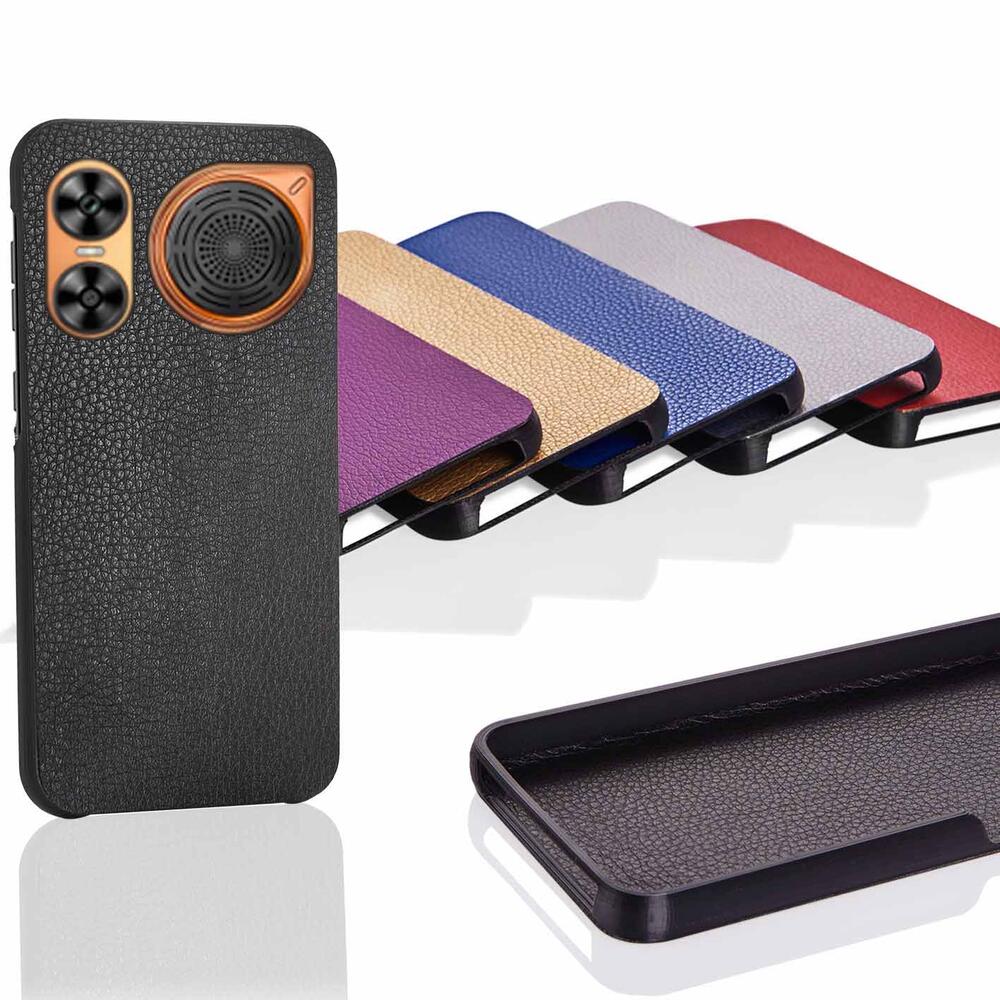 Чехол Бампер Doogee M30 (с накладкой Эко-кожа)